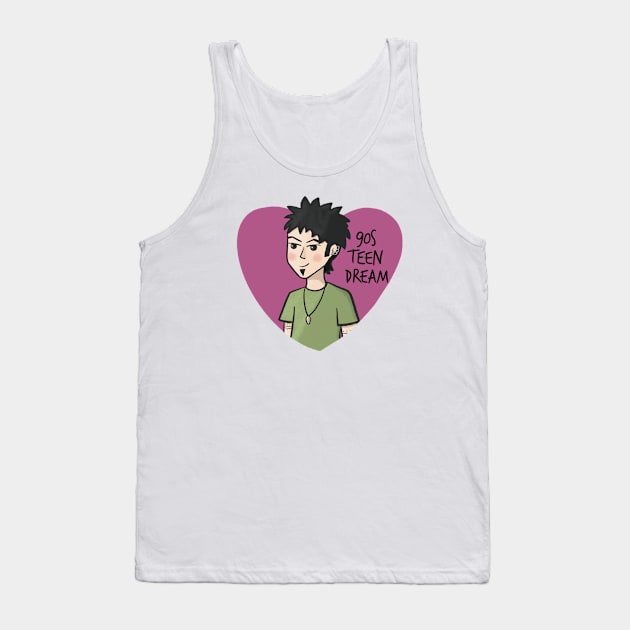 90s Teen Dream Tank Top by Amyologist Draws